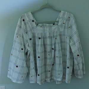White Madewell blouse